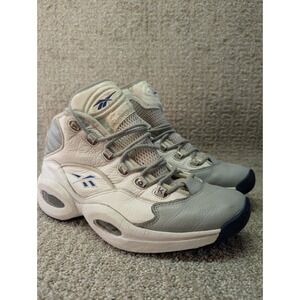 Reebok Shoes Mens Size 12 Allen Iverson The Question White Gray Vintage